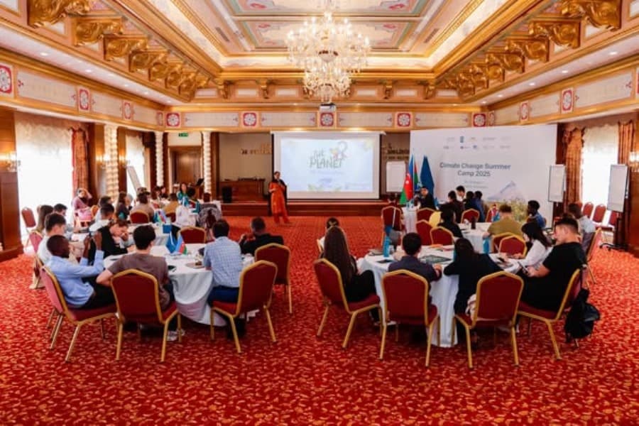 COP29 İqlim Dəyişmələri üzrə ikinci Yay Düşərgəsinin üçüncü günü başa çatıb - FOTOLAR