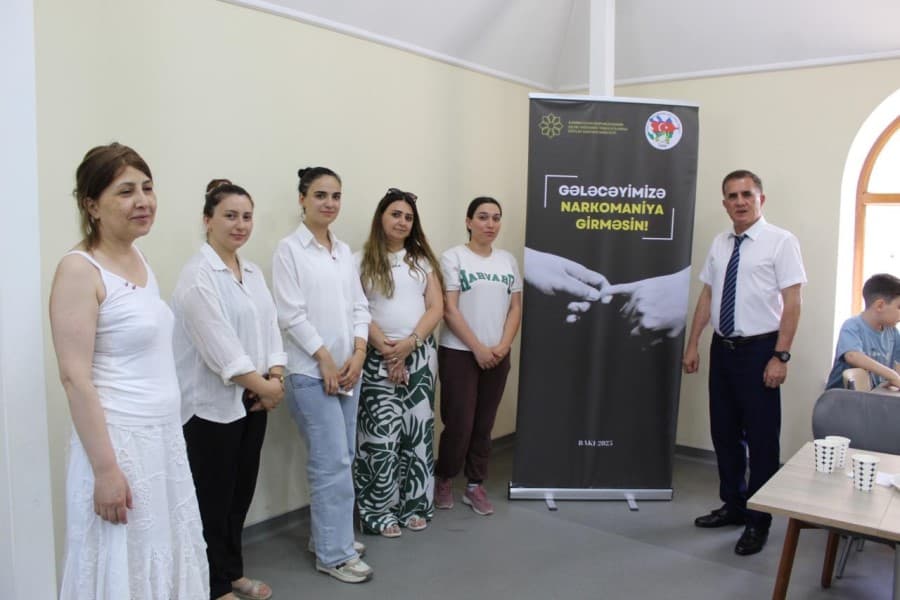 “26 iyun–Narkomaniyaya və Narkobiznesə qarşı Beynəlxalq Mübarizə Günü” ilə bağlı tədbir keçirilib - FOTOLAR
