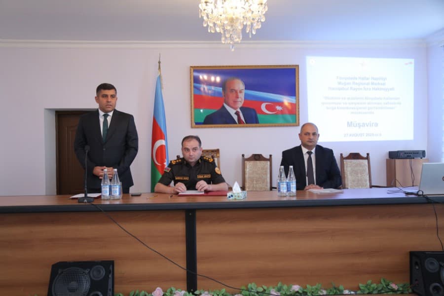 FHN Hacıqabulda regional müşavirə keçirib - FOTOLAR