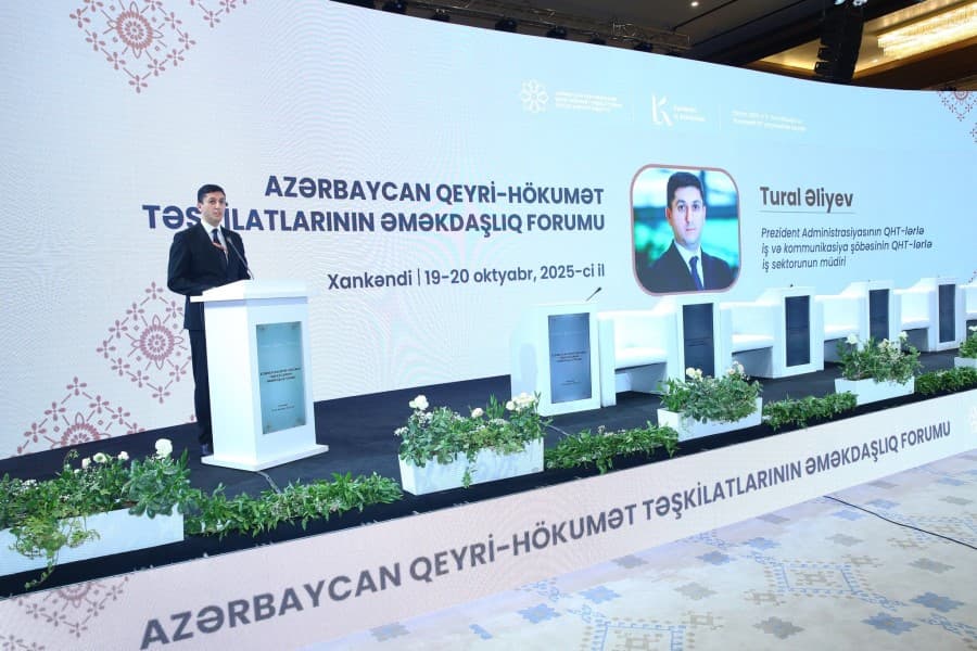 PA rəsmisi: QHT sektorunda kəmiyyətdən keyfiyyətə keçid güclənməkdədi