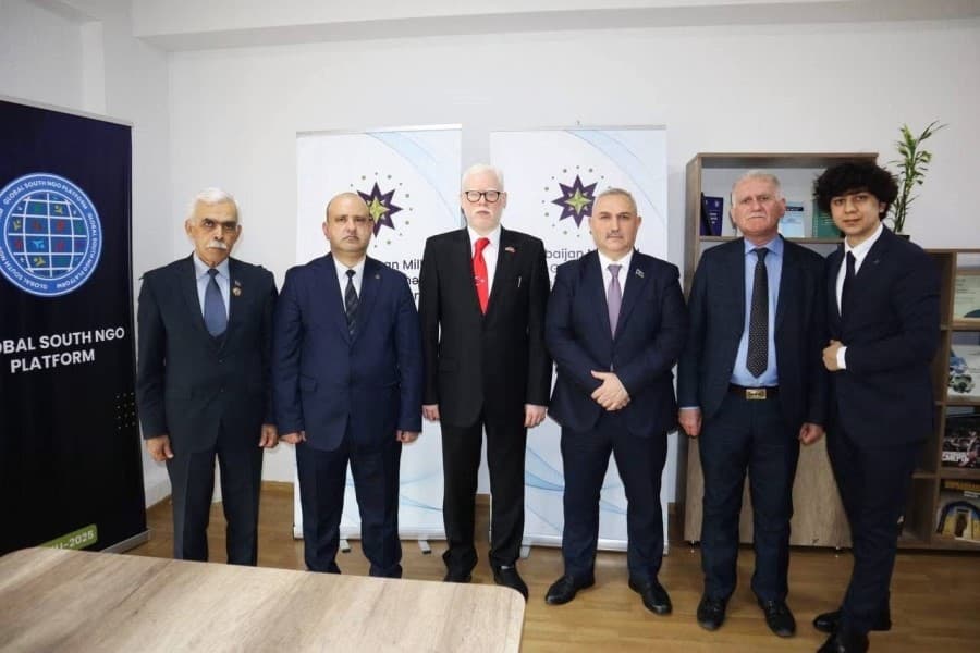 Baş katib Azər Allahverənov Türk Strateji Düşünmə Mərkəzinin nümayəndə heyəti ilə görüşüb