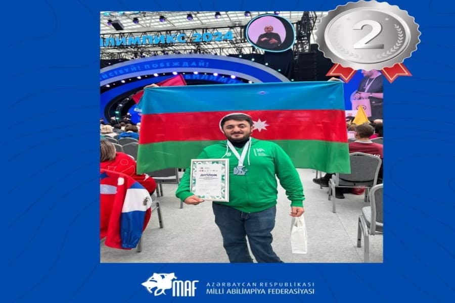 Peşə-əmək Reabilitasiya Mərkəzinin yetirmələri Abilimpiks Beynəlxalq Açıq Çempionatında 2 medal qazanıblar