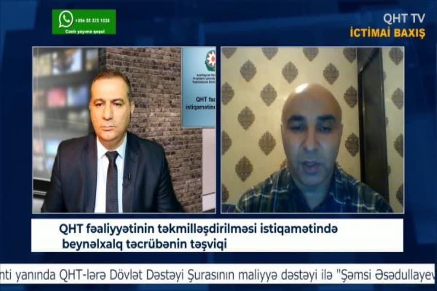 Şuranın dəstəyi ilə QHT qanunvericililiyi müzakirə edilib