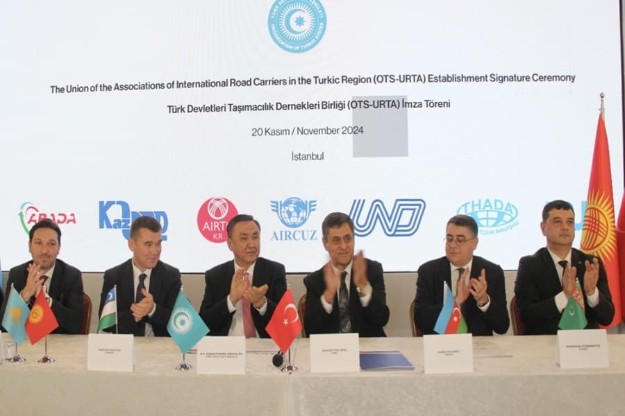"Türk Regionunda Beynəlxalq Avtomobil Daşıyıcıları Assosiasiyaları Birliyi" yaradılıb - FOTOLAR