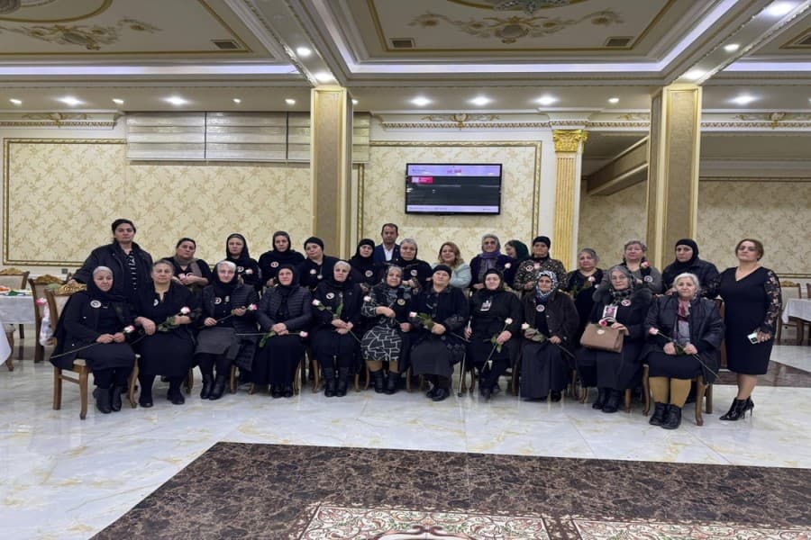 Qubada şəhid ailələri üçün 8 Mart və Ramazan münasibətilə iftar süfrəsi təşkil olunub - FOTOLAR