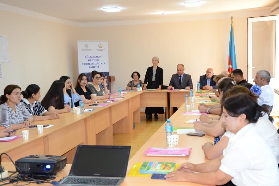 “Bölgələrdə gender problemlərinin təhlili” layihəsi davam edir