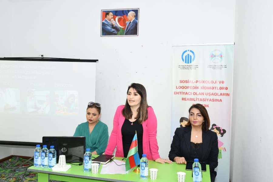 QHT Agentliyinin dəstəyilə uşaq inkişaf mütəxəssisləri üçün maarifləndirmə tədbiri təşkil olunub