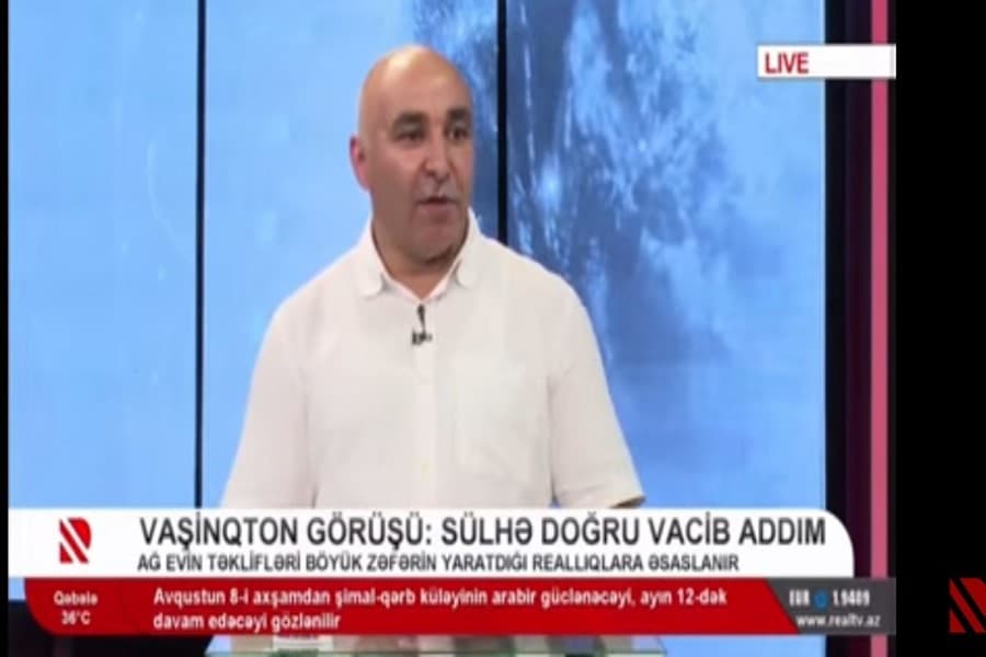 "Trampın şəxsi iştirakı sülh razılaşmalarını xarici təhdidlərdən qoruyacaq” -- Zaur İbrahimov / VİDEO