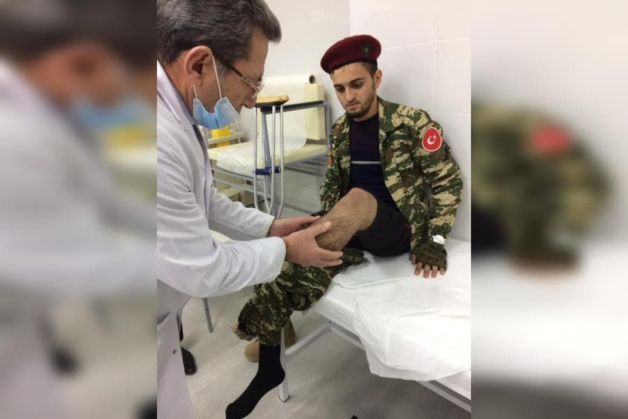 Qazi Murad Həsənov da yüksək texnologiyalı protezlə təmin edilir