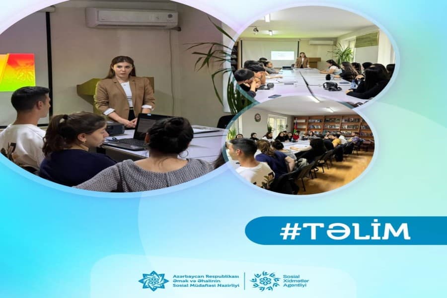 “Sosial iş” ixtisasında təhsil alan tələbələr narkomaniyaya qarşı mübarizə mövzusunda maarifləndiriliblər