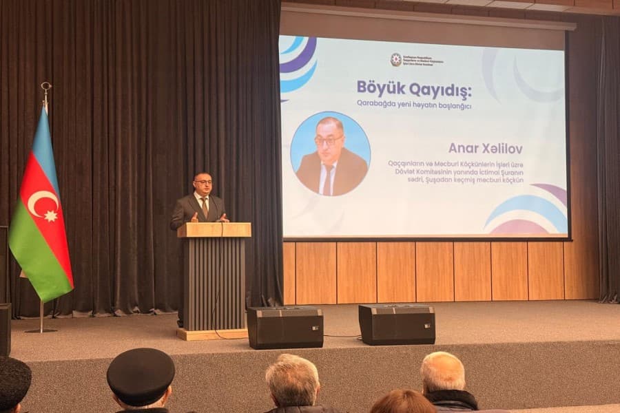 “Böyük Qayıdış: Qarabağda yeni həyatın başlanğıcı” adlı tədbir keçirilib - FOTOLAR