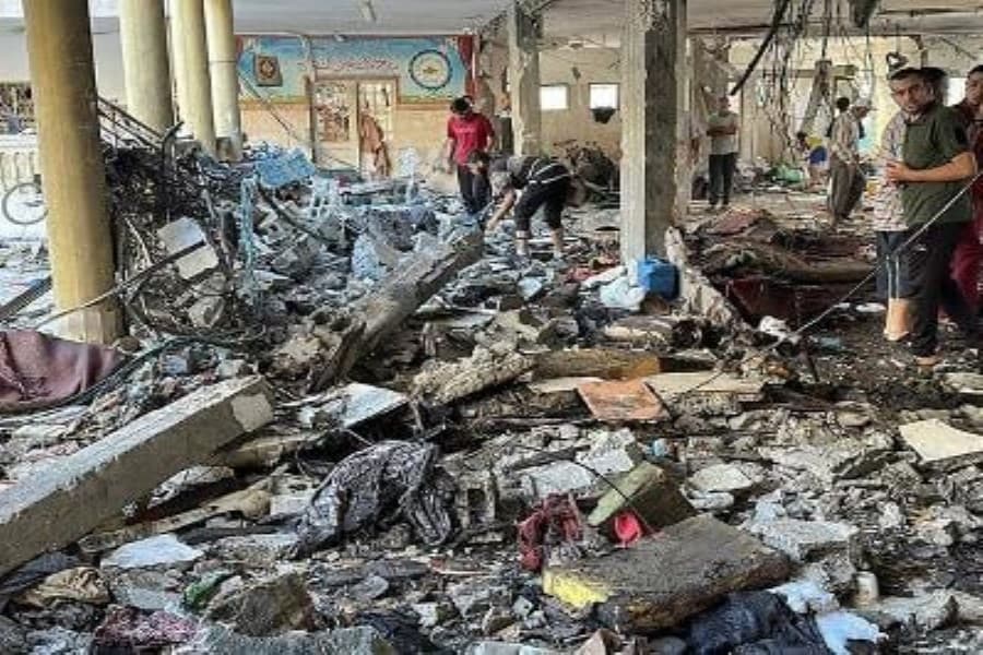 BMT İsrailin iki ayda Qəzzada məktəblərə 95 zərbə endirdiyini bildirib
