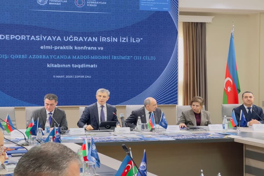 “Qayıdış: Qərbi Azərbaycandakı maddi-mədəni irs” kitabının III cildinin təqdimatı keçirilir - FOTOLAR