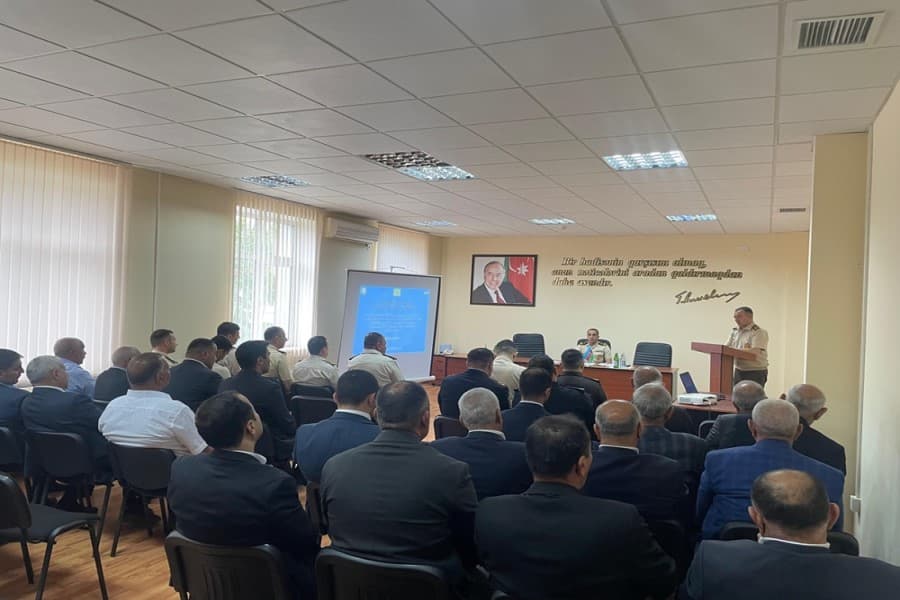 Yanğın təhlükəsizliyi ilə bağlı silsilə maarifləndirmə tədbirləri keçirilib - FOTOLAR