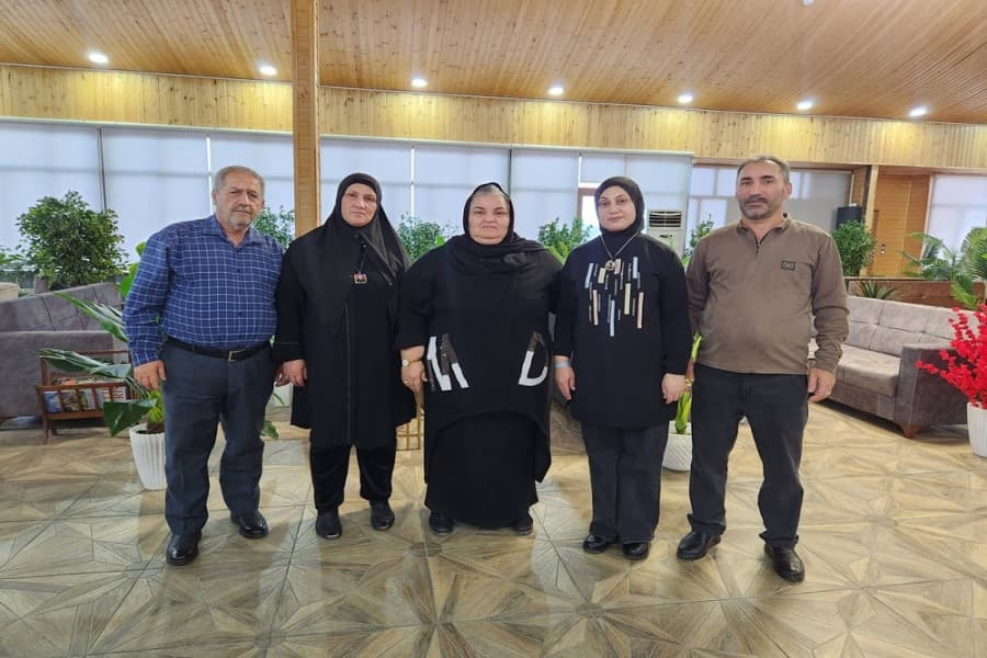 QHT Qubada müalicə alan şəhid ailələri ilə görüşüb - FOTOLAR