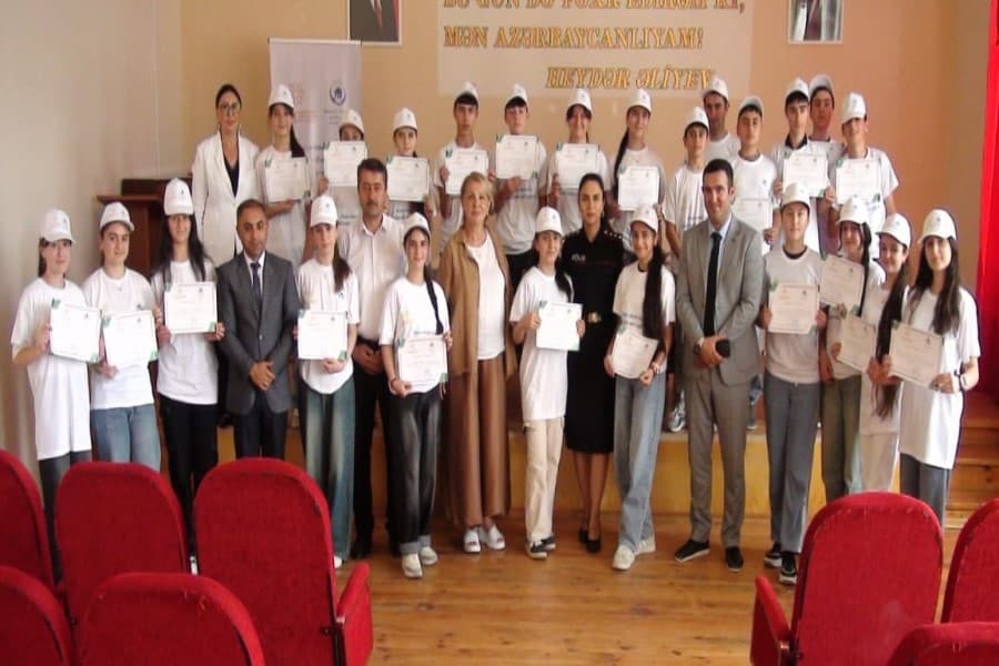 "İnsan Alveri ilə mübarizədə yeni çağırışlar" layihəsi çərçivəsində tədbir keçirilib - FOTOLAR