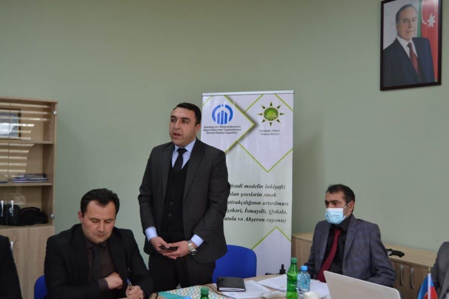 İsmayıllıda əlilliyi olan şəxslərin məşğuluğu ilə bağlı tədbir keçirilib