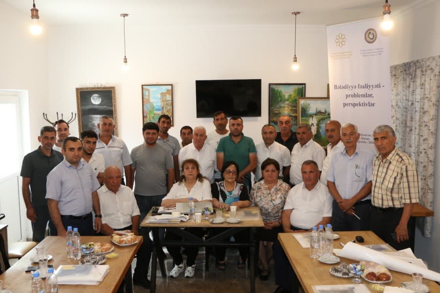 “Bələdiyyə fəaliyyəti – problemlər və perspektivlər” layihəsi çərçivəsində ilk tədbir keçirilib