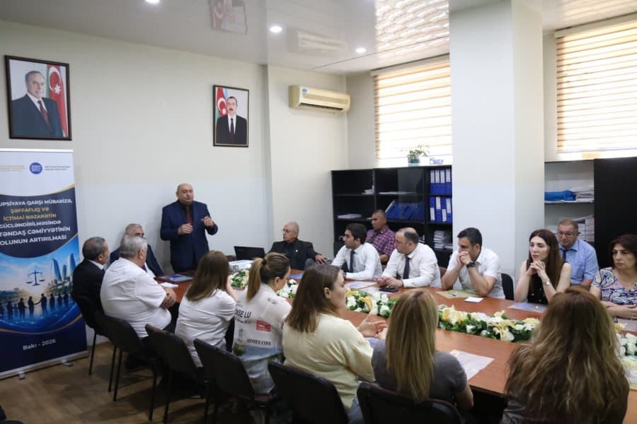 "Bakı İctimai Əməkdaşlıq Mərkəzi" Xətai Rayon Bələdiyyəsində tədbir keçirib
