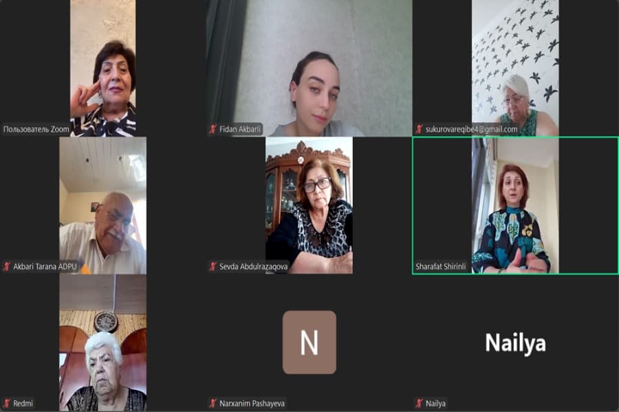 "Mənə işıq göstər" layihəsi çərçivəsində ilk onlayn mentorluq görüşü həyata keçirilib - FOTOLAR