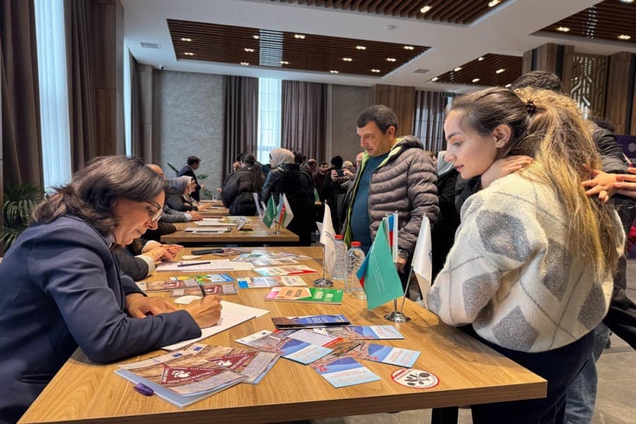 Ağalıda növbəti əmək yarmarkası keçirildi - FOTOLAR