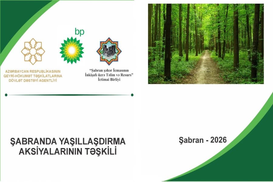 İctimai birlik Şabranda yeni layihənin icrasına başlayıb