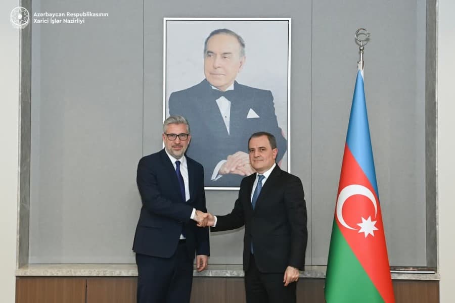 Ceyhun Bayramov Marko Ştutsin ilə görüşüb