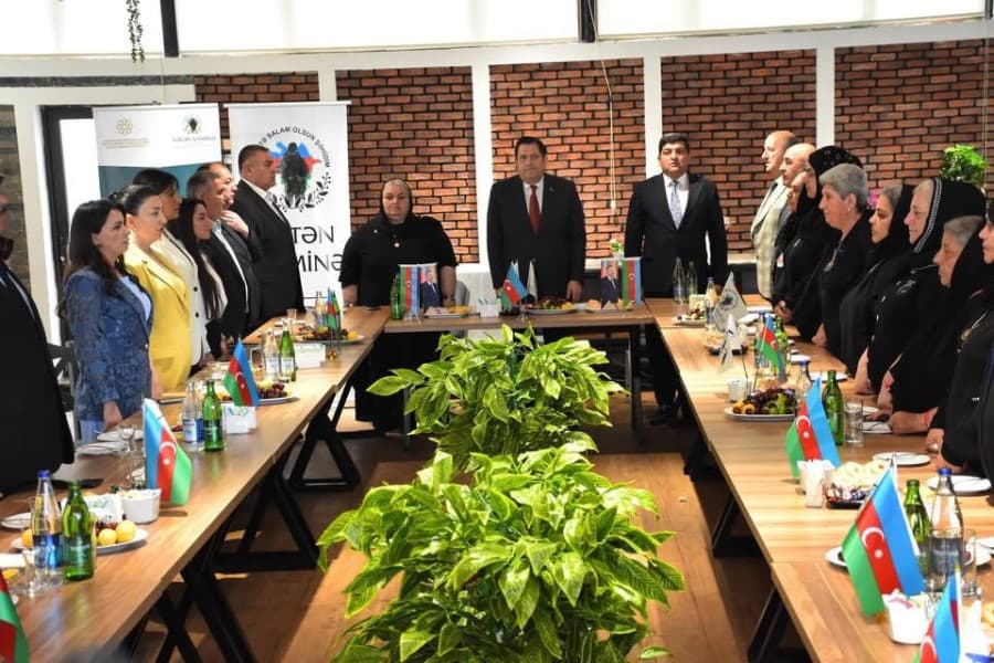 "Şəhid ailəsi üzvləri və müharibə iştirakçıları ilə iş” layihəsinin tədbiri keçirilib