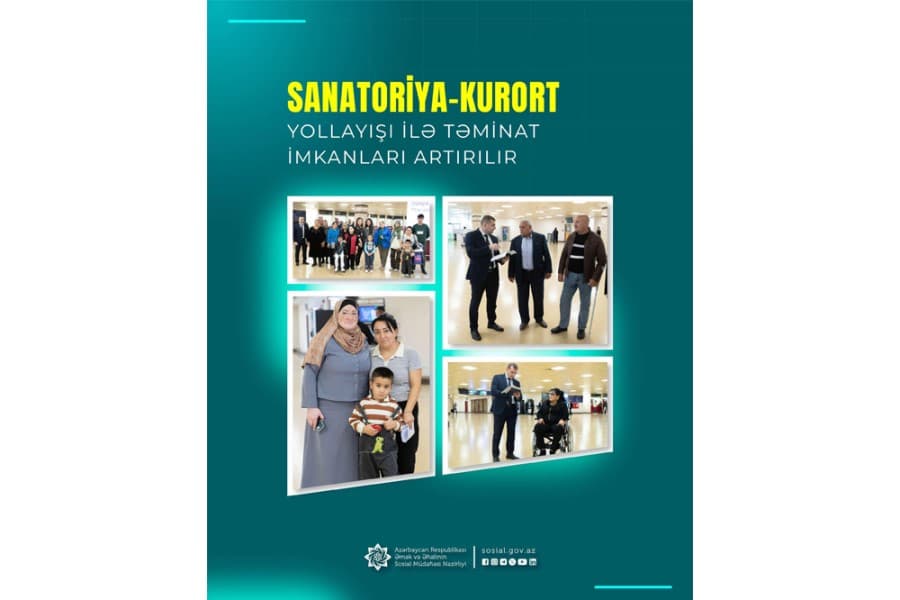 Qanun dəyişikliyi əlilliyi olan və digər imtiyazlı şəxslərin sanatoriya-kurort yollayışı ilə təminat imkanlarını genişləndirir