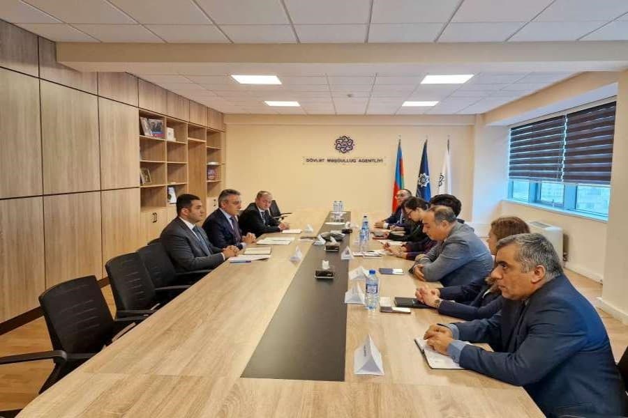 Dünya Bankının missiyası ilə görüşdə “Məşğulluğa Dəstək Layihəsi”nin icrası işləri müzakirə olunub - FOTOLAR