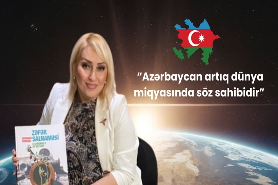 “Azərbaycan artıq dünya miqyasında söz sahibidir” – Cəmilə Çingiz