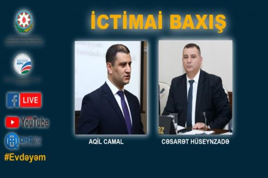 Aqil Camal QHT TV-nin "İctimai Baxış" proqramının qonağı olub