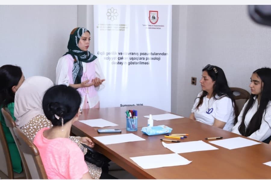 “Valideynlərlə psixomaarifləndirmə iş” adlı təlim keçirilib