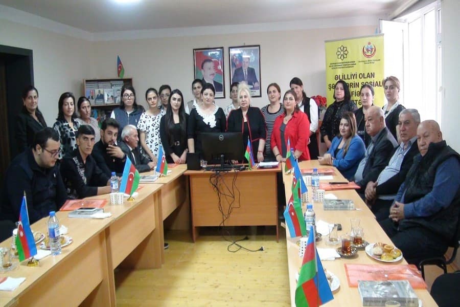 “Əlilliyi olan şəxslərin sosial müdafiəsinə dəstək” layihəsi Tərtərdə davam etdirildi - FOTOLAR