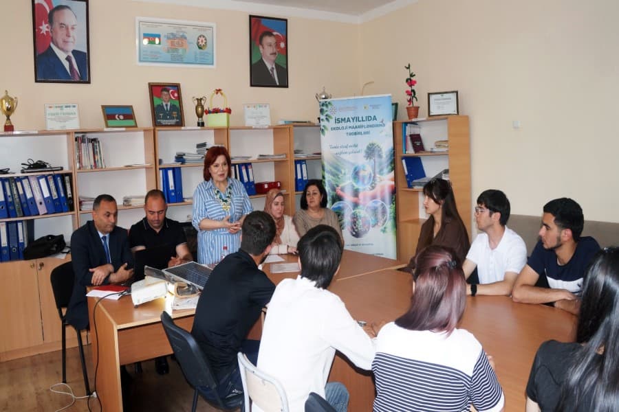 İsmayıllıda ekoloji maarifləndirmə tədbirləri davam edir