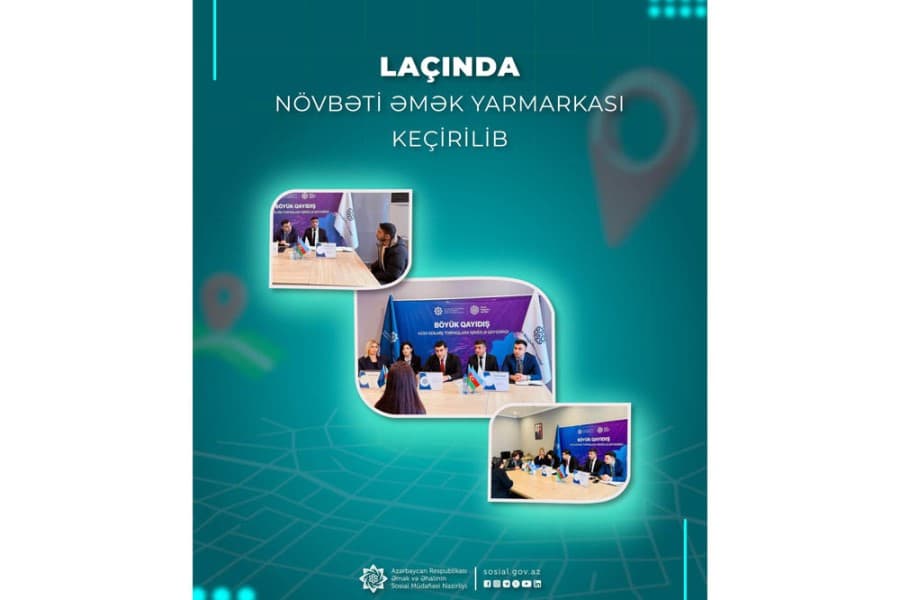 Laçında növbəti əmək yarmarkası keçirilib