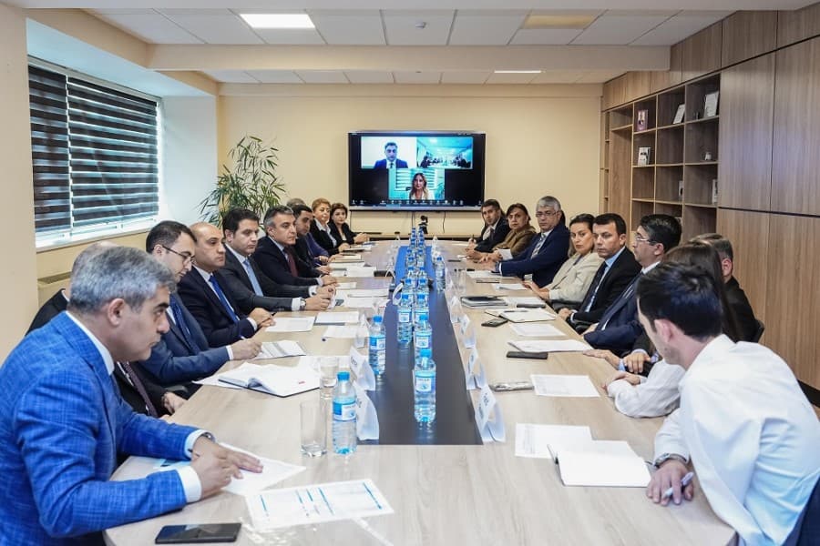 İşğaldan azad edilmiş ərazilərimizdə fəaliyyət göstərən işəgötürənlərlə növbəti görüş keçirilib - FOTOLAR