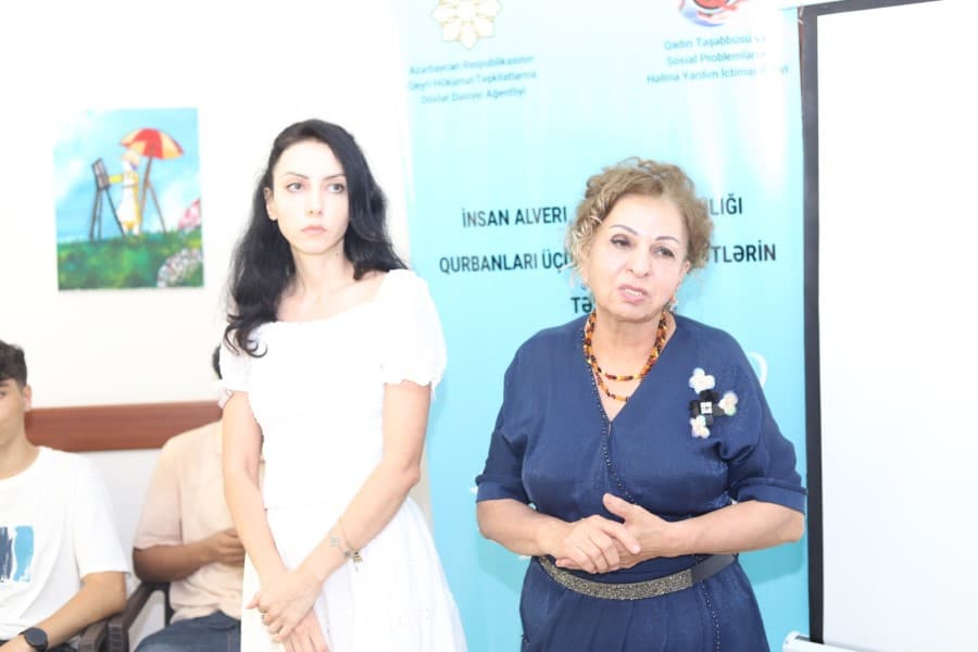 Sumqayıtda “Məişət Zorakılığı ilə Mübarizə” mövzusunda təlim keçirildi - FOTOLAR