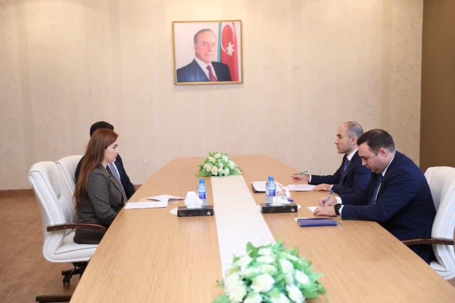 Nazirliyin Aparatının rəhbəri Fuad Musayev İmişli rayonunda vətəndaşları qəbul edib