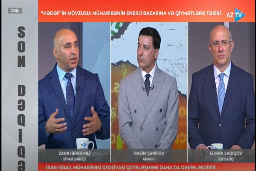 QHT sədri İsrail-İran müharibəsini müzakirə edib - FOTOLAR / VİDEO