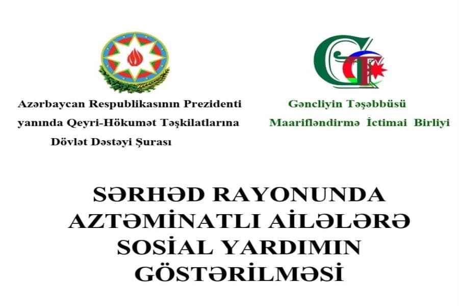 QHT Şuranın dəstəyi ilə aztəminatlı ailələrə humanitar yardım göstərəcək