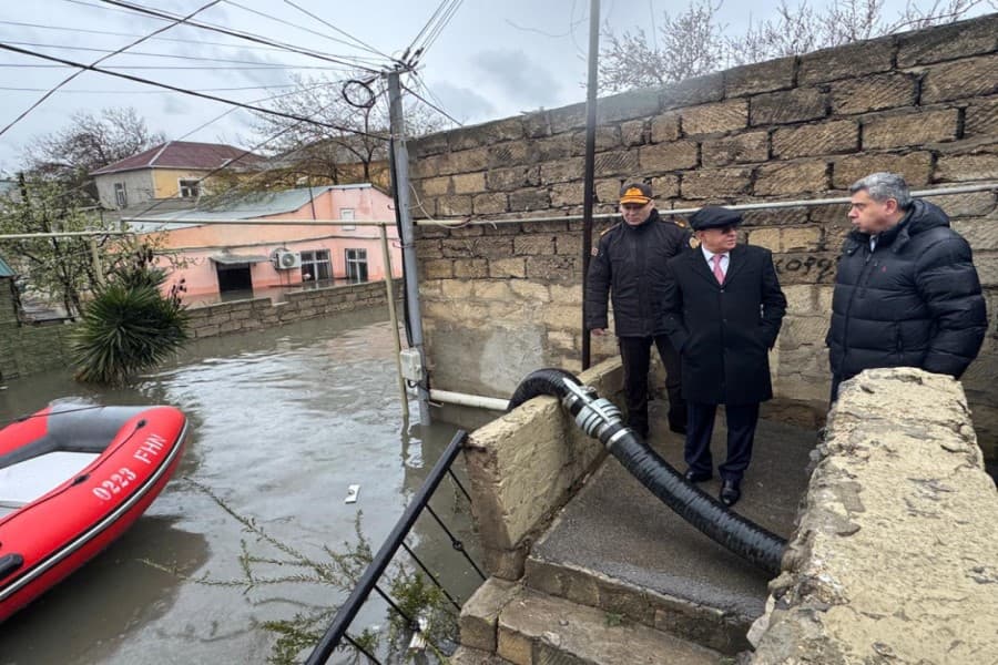 Nazir Kəmaləddin Heydərov Keşlədə görülən təhlükəsizlik tədbirləri ilə yerində tanış olub