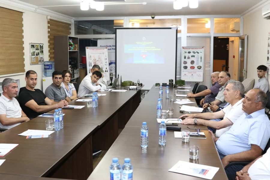 "Partlayıcı Sursatların Təhüküsinə Dair Maarifləndirmə" təlimi keçirilib