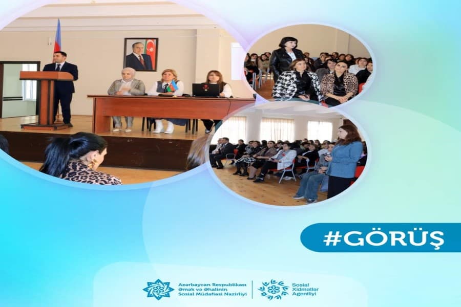 Gəncə-Daşkəsən regional filialının təşkilatçılığı ilə Gəncə şəhərində məktəblilərlə görüş keçirilib