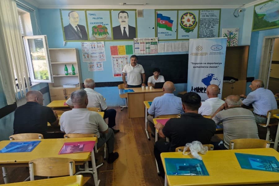 "Soyqırım və deportasiya qurbanlarına dəstək" adlı layihənin növbəti mərhələsinin icrası başa çatıb