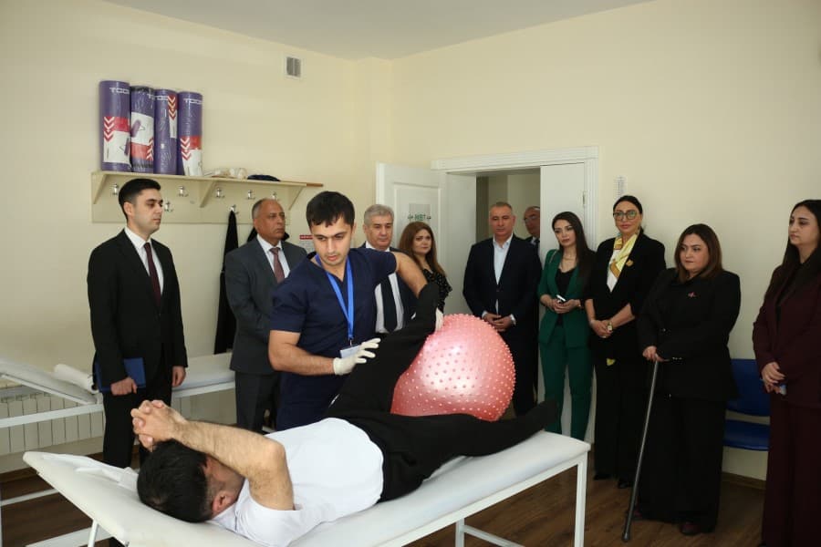 QHT nümayəndələrinin Mərdəkan Reabilitasiya Pansionatına infoturu təşkil edilib - FOTOLAR