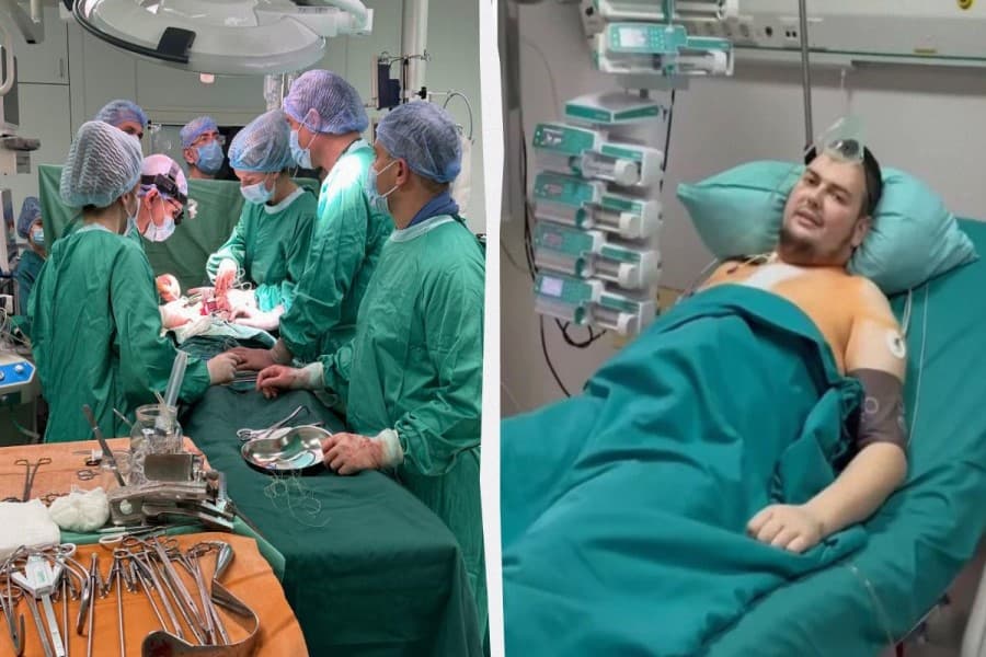 Kişinin üçüncü ürəyi var: Ukraynada ilk dəfə unikal transplantasiya edilib