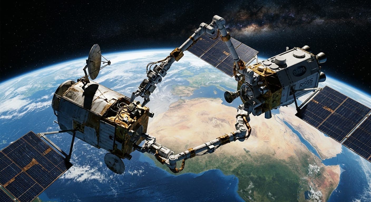 Peykləri kosmosda təmir edəcək robot texnologiyası hazırlanır