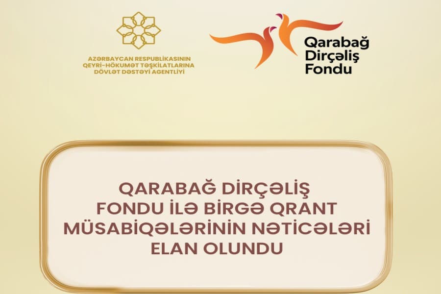 QHT AGENTLİYİ “Mina Və Partlamamış Hərbi Sursatlar Probleminə Dair Təşəbbüslər” qrant müsabiqəsinin nəticələrini elan etdi - SİYAHI