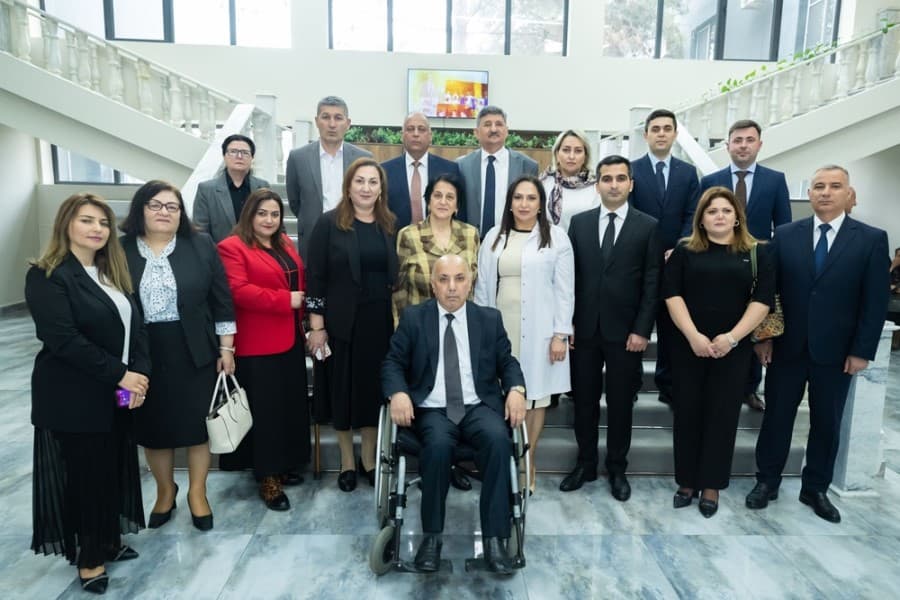 QHT nümayəndələri Şağan Reabilitasiya Pansionatında olublar - FOTOLAR